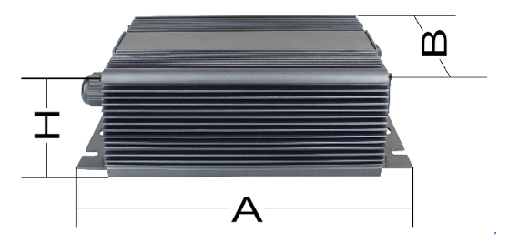 Hydropinic 630W Twin Output 315X2 Dual Dimmable CMH Digital Electronic Ballast for Garden and Greenhouse