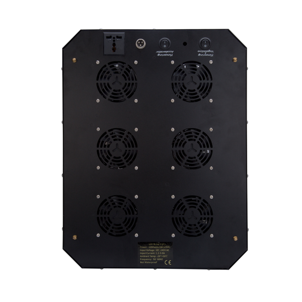 6x180W S-Mars Spectrum LED Grow Light with 350-850nm Completely Replace Sunshine and HPS for Indoor Plant Growth