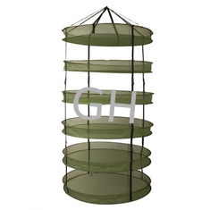 China 6 Tier Knock-down Collapsable Hydroponic Accessories Hanging Drying Rack Net For Hydroponic and Greenhouse supplier