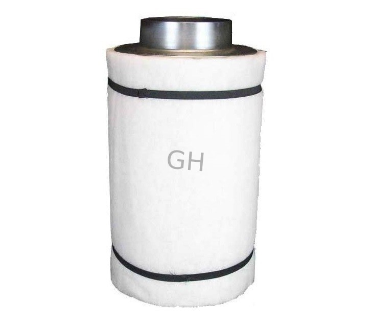 Hepa 6 Inch Indoor Garden Cartridge Activated Charcoal Filter Carbon