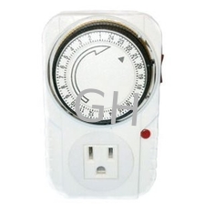China 24 hour Grounded timer digital plug in Greenhouse supplier