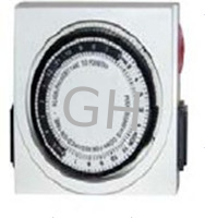 China Dual outlet Grounded digital electronic timer for hydroponic system supplier