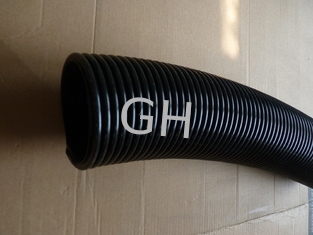 China 125mm High Pressure PVC Flexible Air Duct Hose With Black Or Grey Color supplier