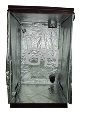 China High Reflective Hydroponic Grow Room with 600D Mylar Fabric and View Window, Red Edge 4×4 supplier
