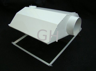 China 8&quot; Cheap Greenhouse Cool Sun Air Cooled Light Hoods For Hydroponic Tent Lighting System supplier