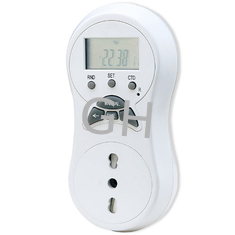 China Timer Light Switch IP20 Weekly Digital Light Timers 240V With Children Protector supplier