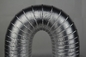 Transparent Flexible Semi-rigid Aluminum Duct Hose Tube With Easy Installation supplier