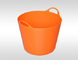 25L Colorful Multifunctional Hand-hold Flexible Plastic Garden Bucket with LDPE Material for Garden supplier