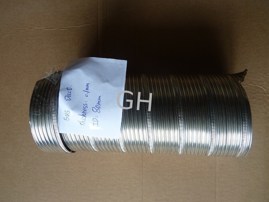 300mm Stainless Steel SUS Air Duct Hose For Ventilation System supplier